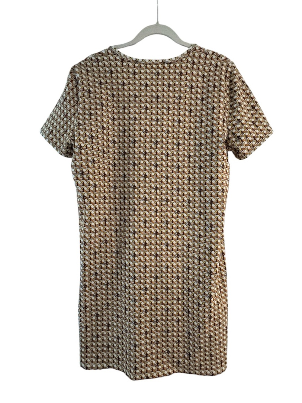 TORY BURCH Logo Print Cotton Dress NWT XL - Picture 6 of 10